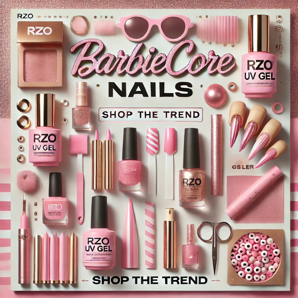"Barbiecore Nails: The Trend Taking Over Social Media"